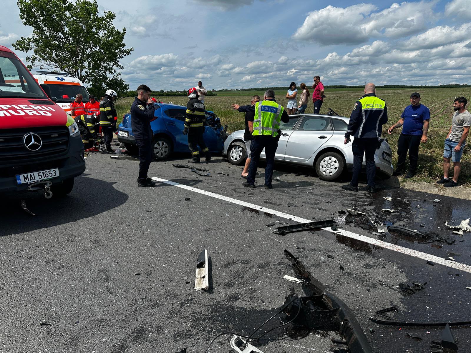 sofer mort dupa ce ar fi adormit la volan.