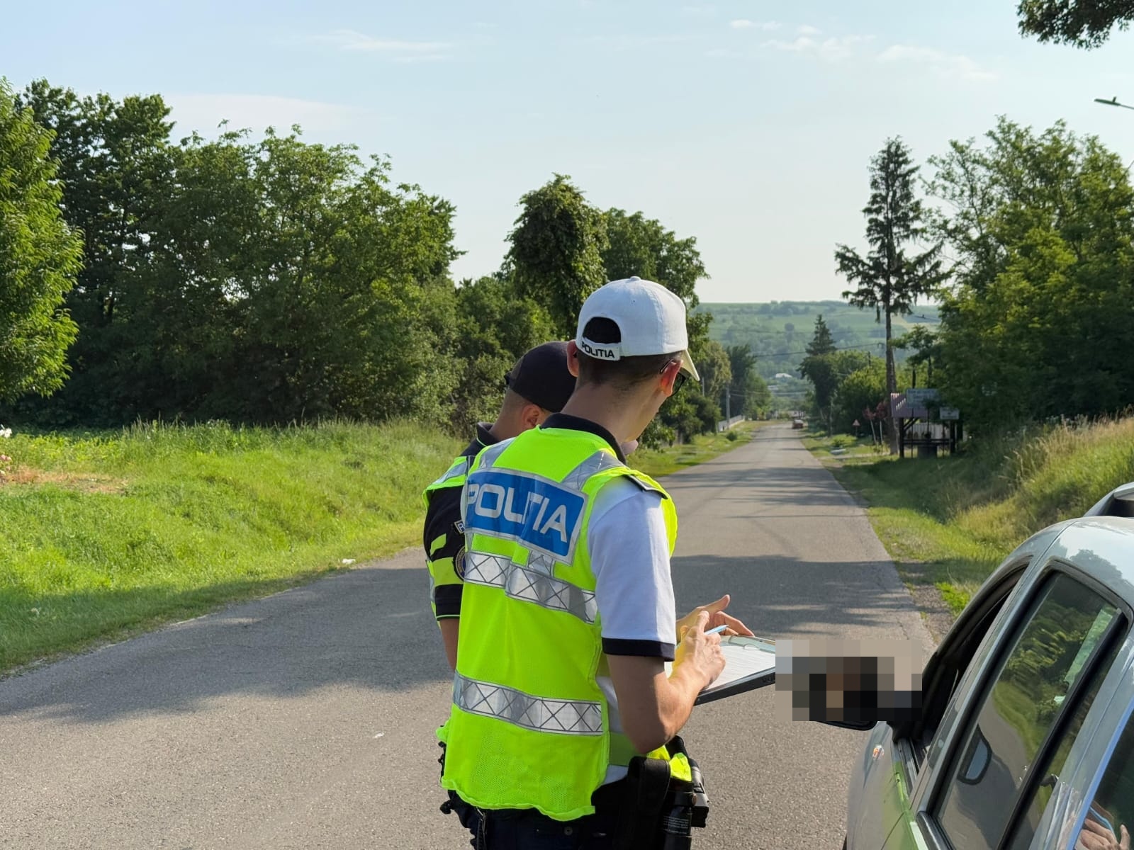 sofer retinut de politisti