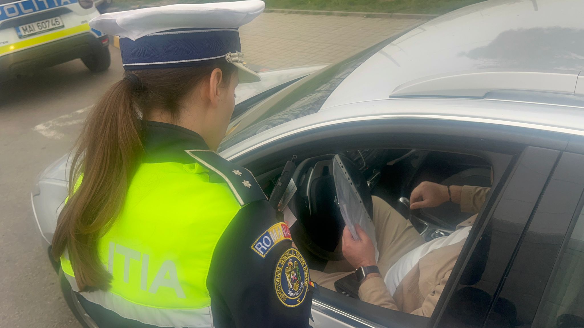 Un șofer a dat de necaz după un control „fulger” în trafic  