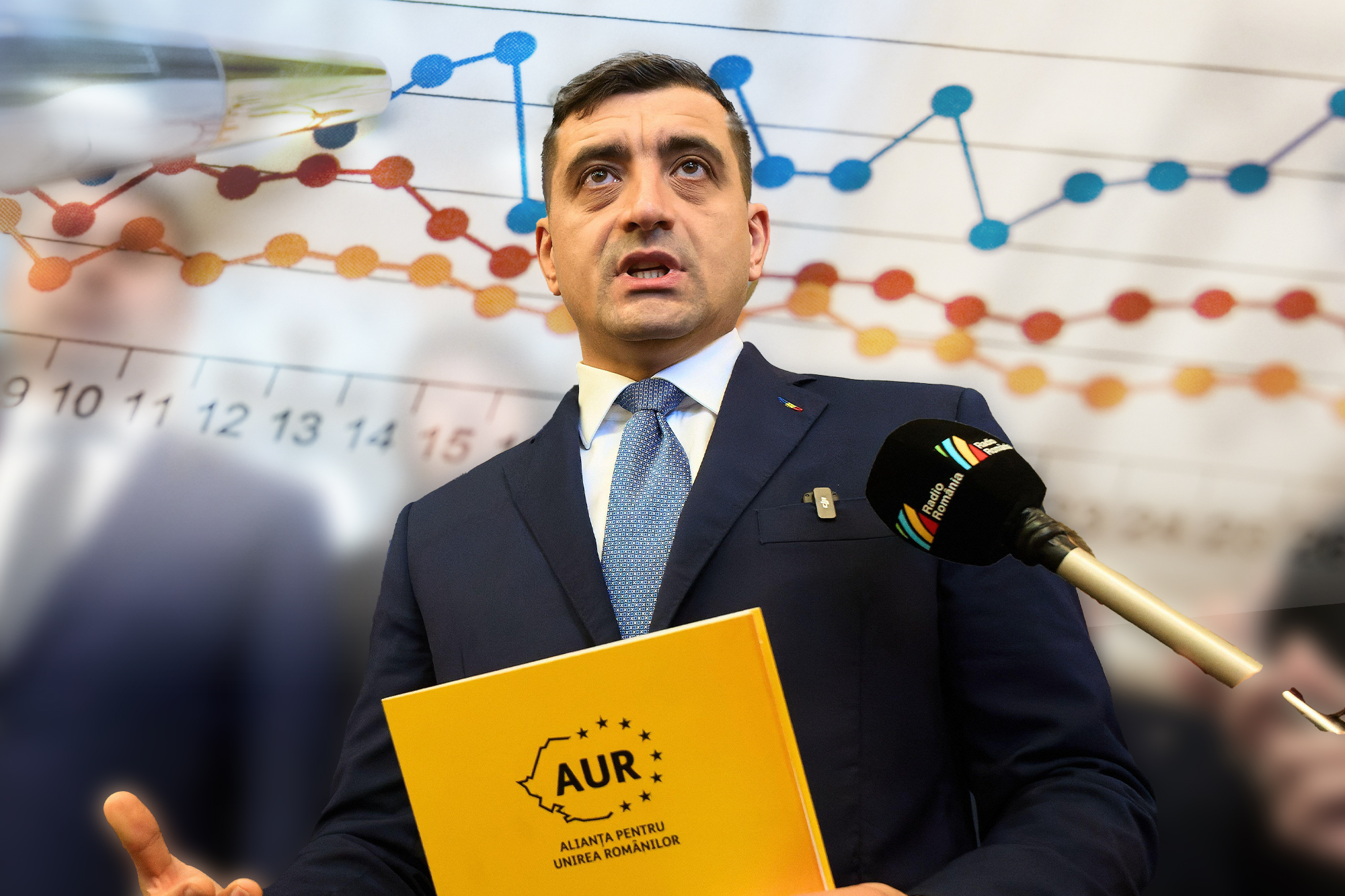 AUR conduce detașat și într-un sondaj comandat de PSD, însă topul partidelor este altul decât în alte sondaje. Ce cotă are PNL