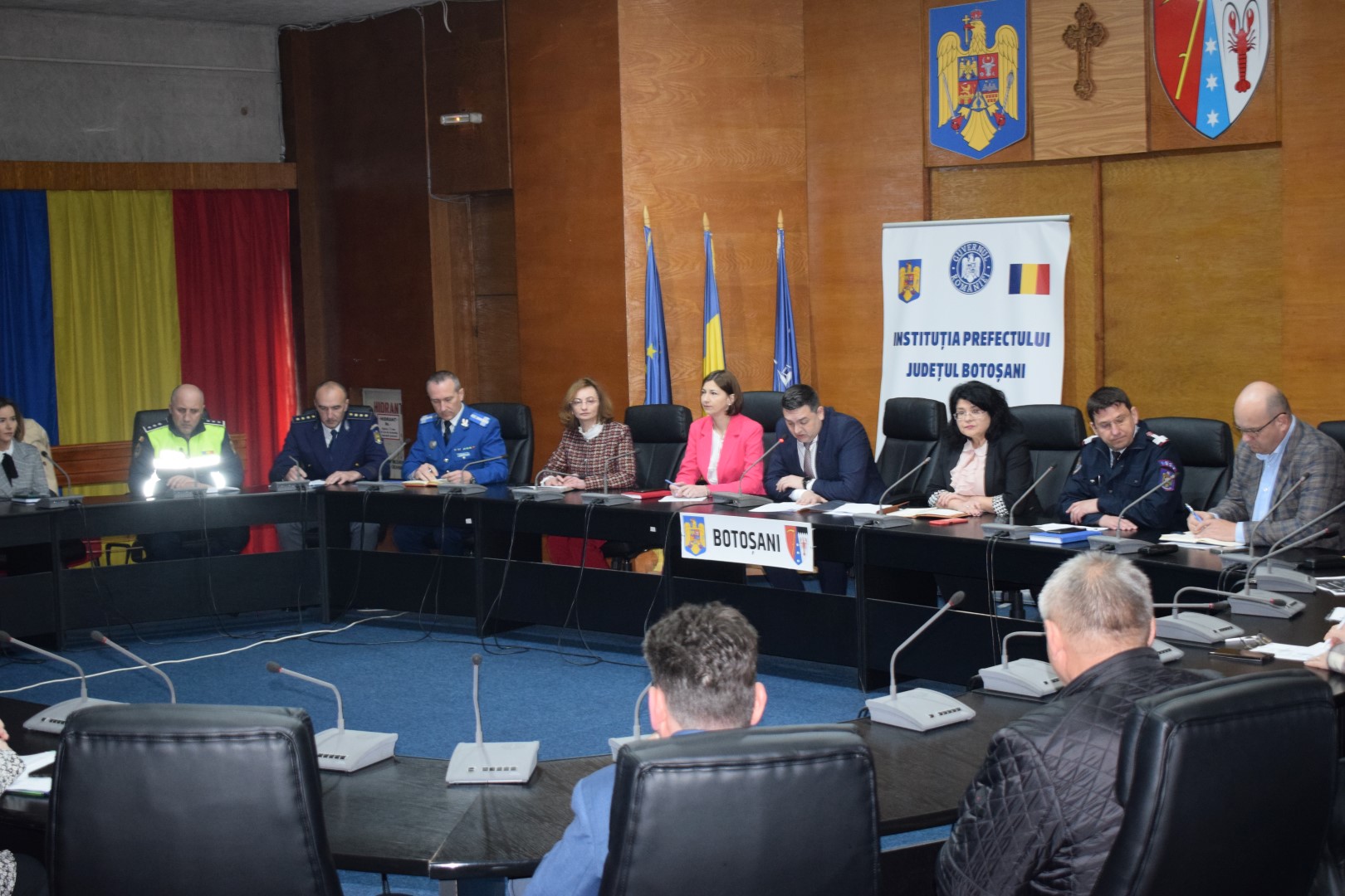„Comandament” de controale înaintea Paștelui: Prefectul, apel în ședință: Vorbim de siguranța botoșănenilor și trebuie să fim atenți