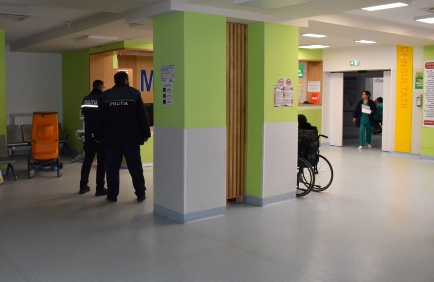 Șofer dus cu Poliția la spital după un control cu surprize în trafic 