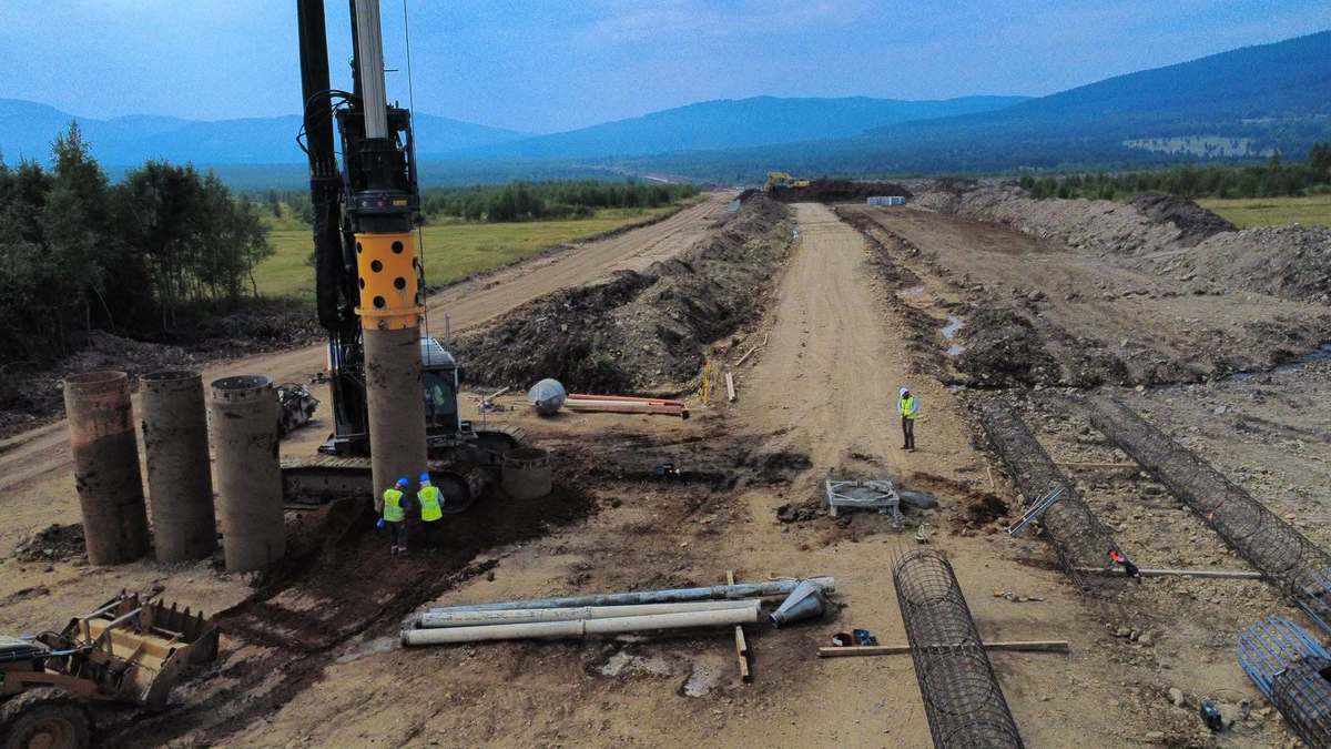 Start pe A8 montan: șantierul a intrat în faza lucrărilor pregătitoare