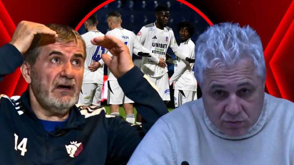 Șumudică îi dă lecții lui Iftime înainte de meciul cu Rapid: Trebuia să faceți în așa natură încât să ia roșu