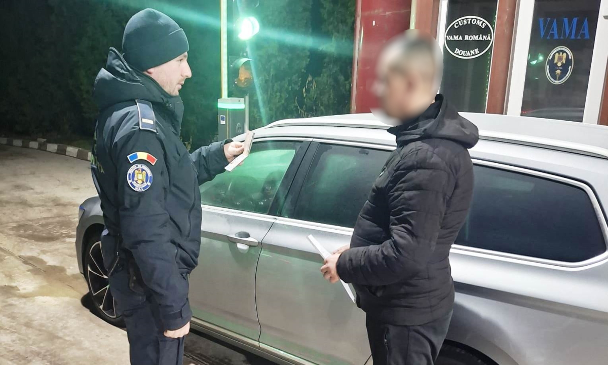 Tânăr prins cu o mașină furată la Stânca 