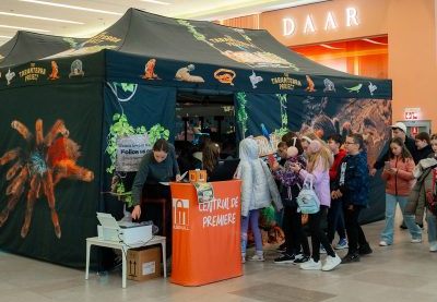 Peste 2.000 de suceveni au vizitat Expoziția Educativă de Tarantule și Reptile Vii. Speciile fascinante te așteaptă la Iulius Mall Suceava până duminică, 26 octombrie!