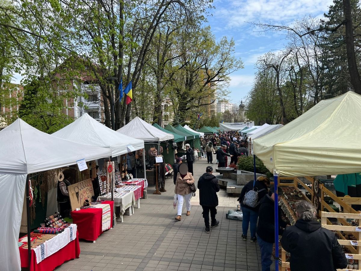 Târgul Meșterilor pe Pietonalul Unirii: CÂND are loc deschiderea