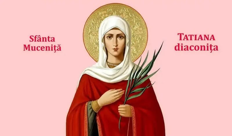 Sfânta Muceniță Tatiana, ocrotitoarea studenților: ce semnifică ziua de 12 ianuarie în calendarul ortodox
