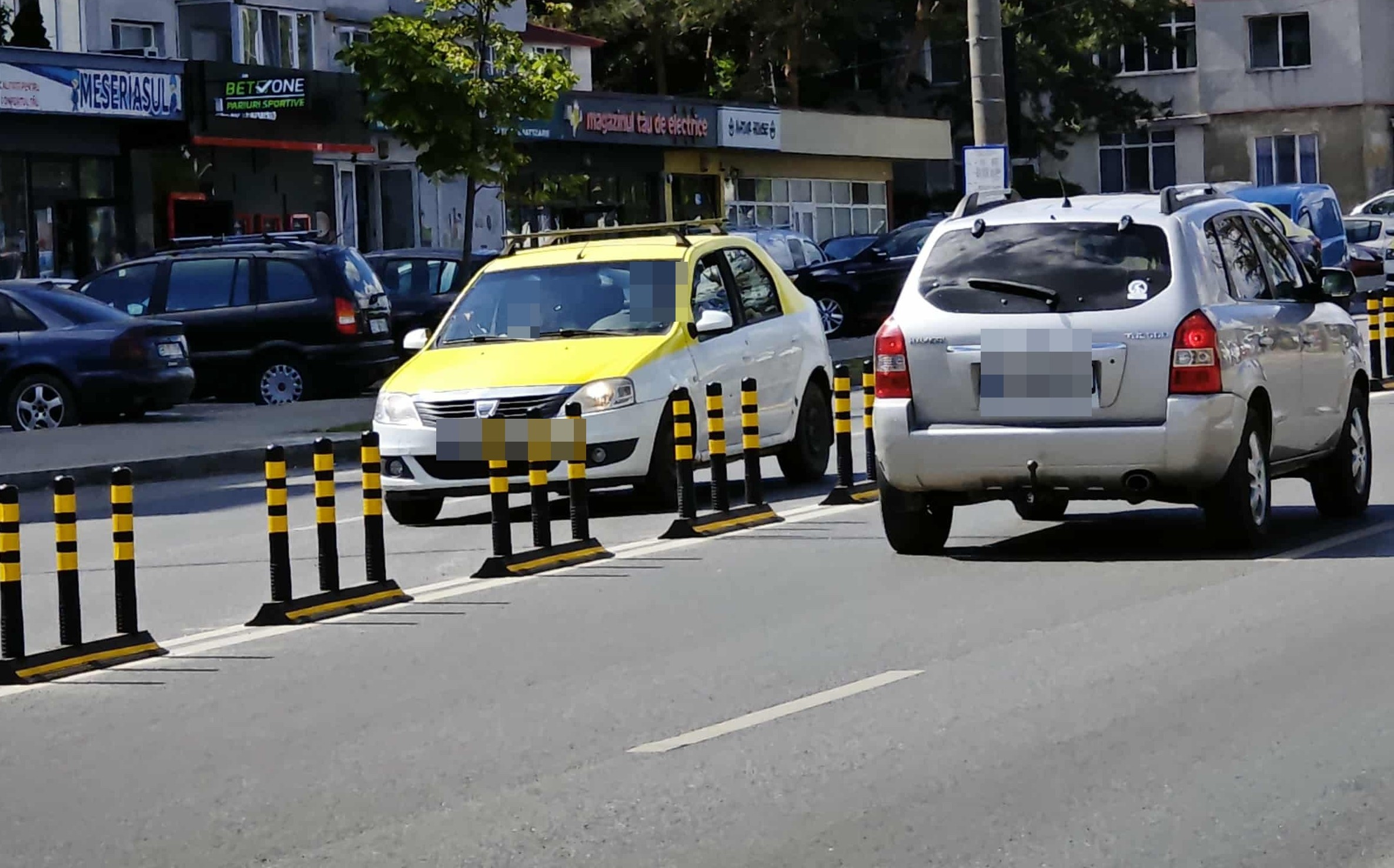 „Blitz” cu Poliția pe străzi, amenzi în rândul taximetriștilor