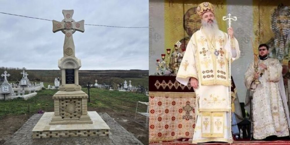 „Monumentul Eroilor” sfințit de mitropolitul Teofan la o parohie din Botoșani