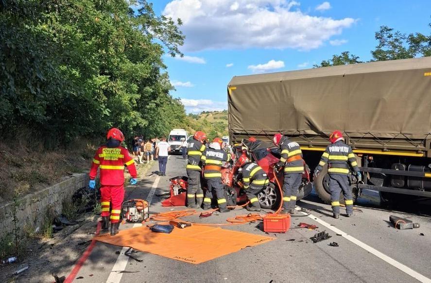 tragedie cumplita pe un drum national