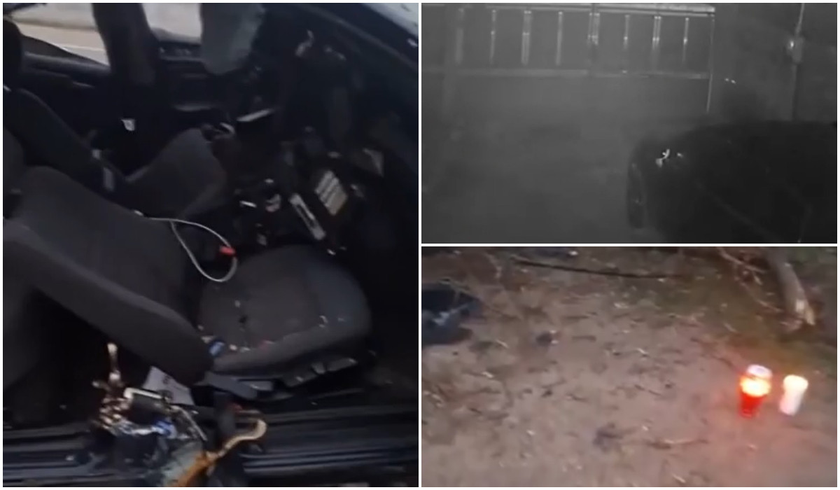 Viață curmată la 19 ani: Tânăr mort pe loc după ce s-a izbit cu mașina într-un cap de pod