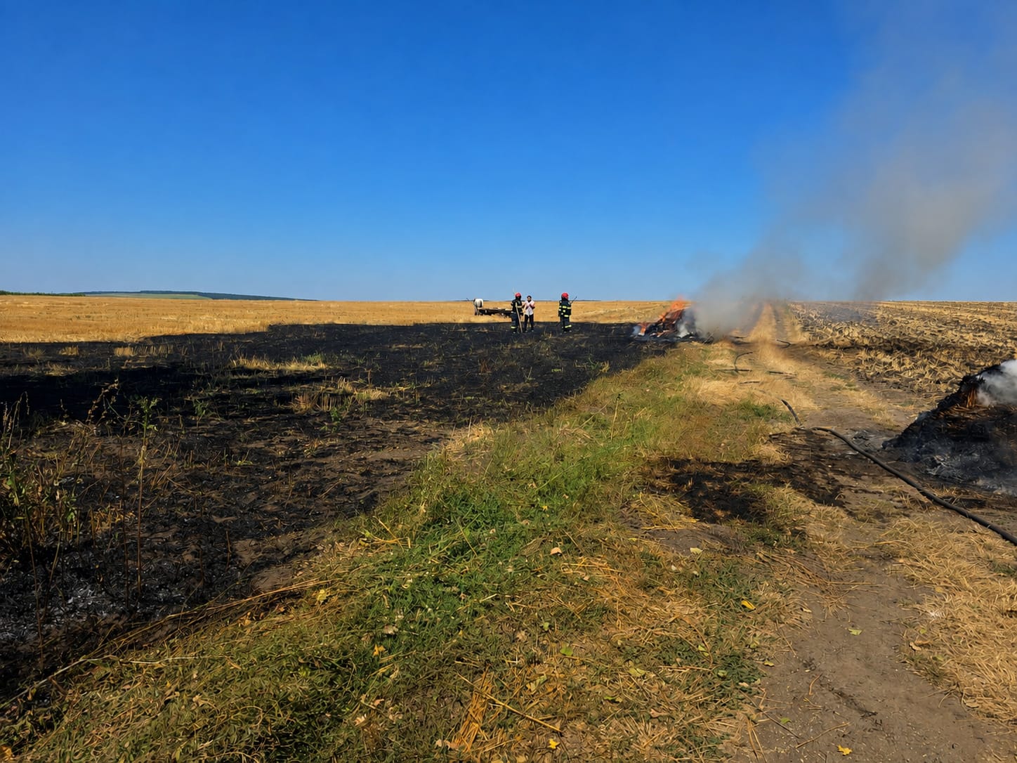 trei incendii in 15 minute la botosani