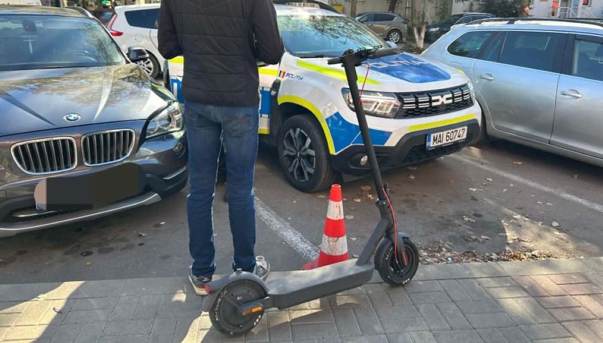 Bicicliști și șoferi amendați, nu au scăpat nici amatorii de trotinete