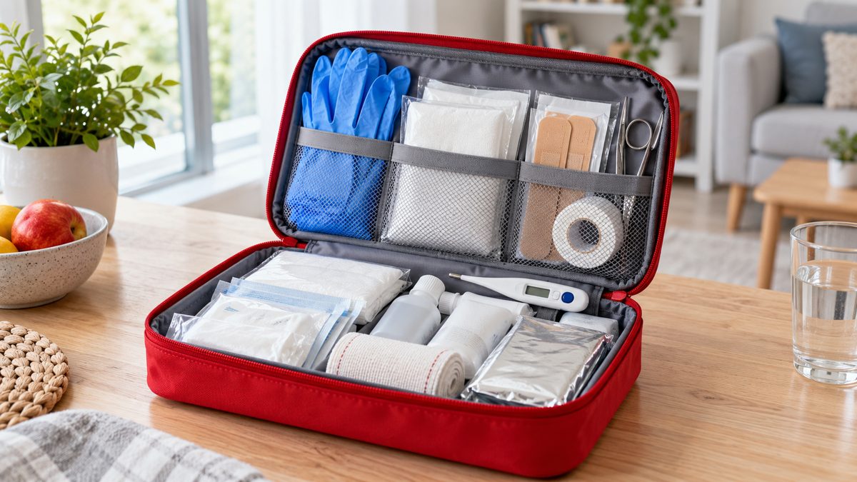 Trusa de prim ajutor din locuință: verificările simple care te ajută să fii pregătit