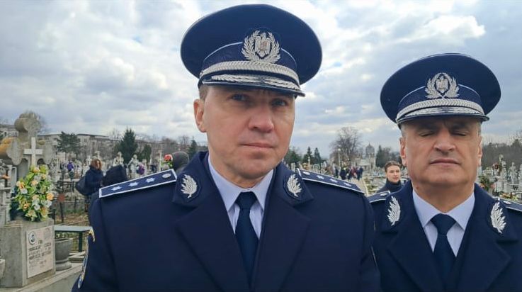 Șeful Poliției Botoșani la înmormântare: Toți simțim această pierdere ca pe una personală – VIDEO