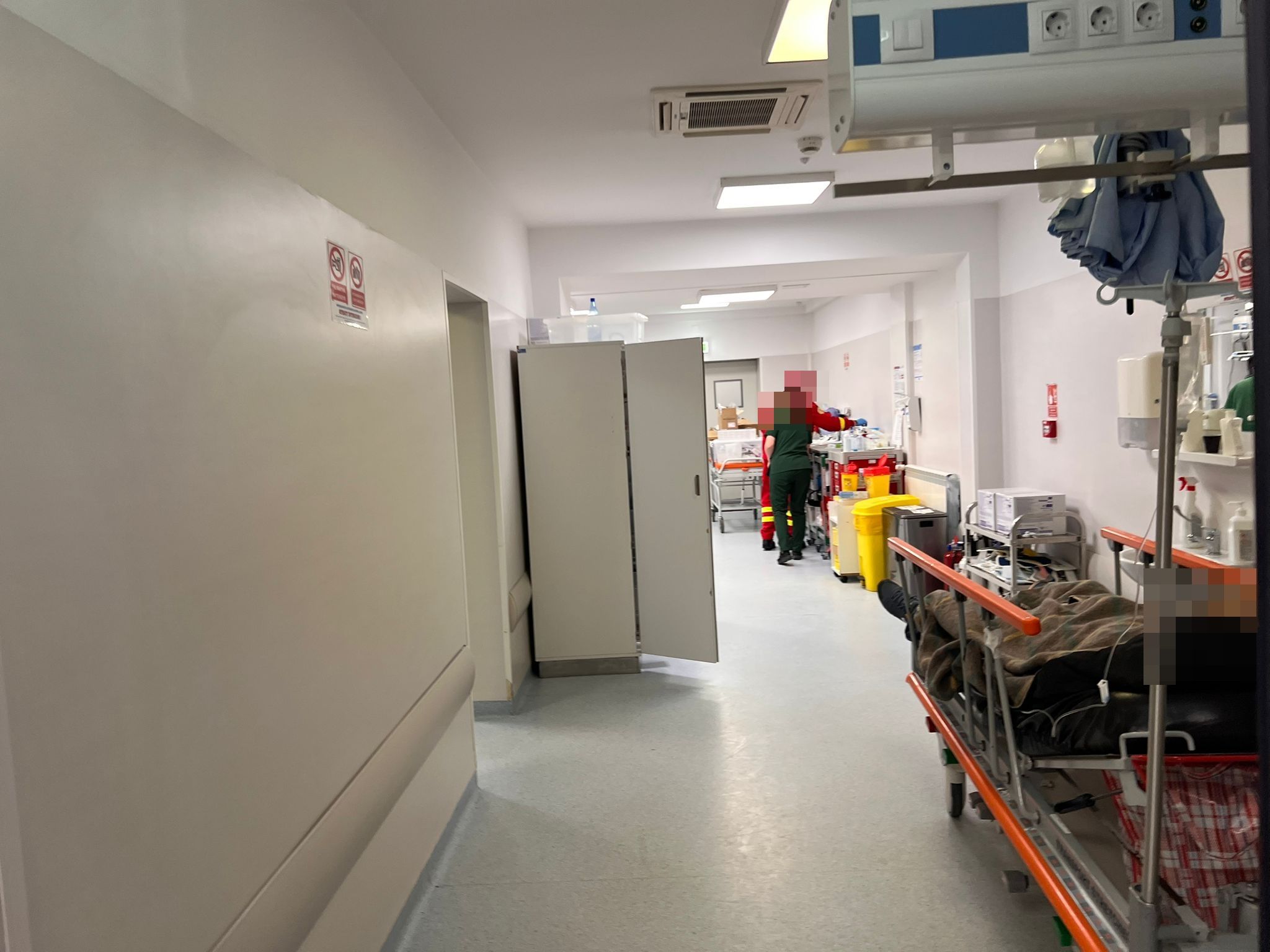 Unitatea de Primiri Urgente, sofer dus la spital sofer dus la spital