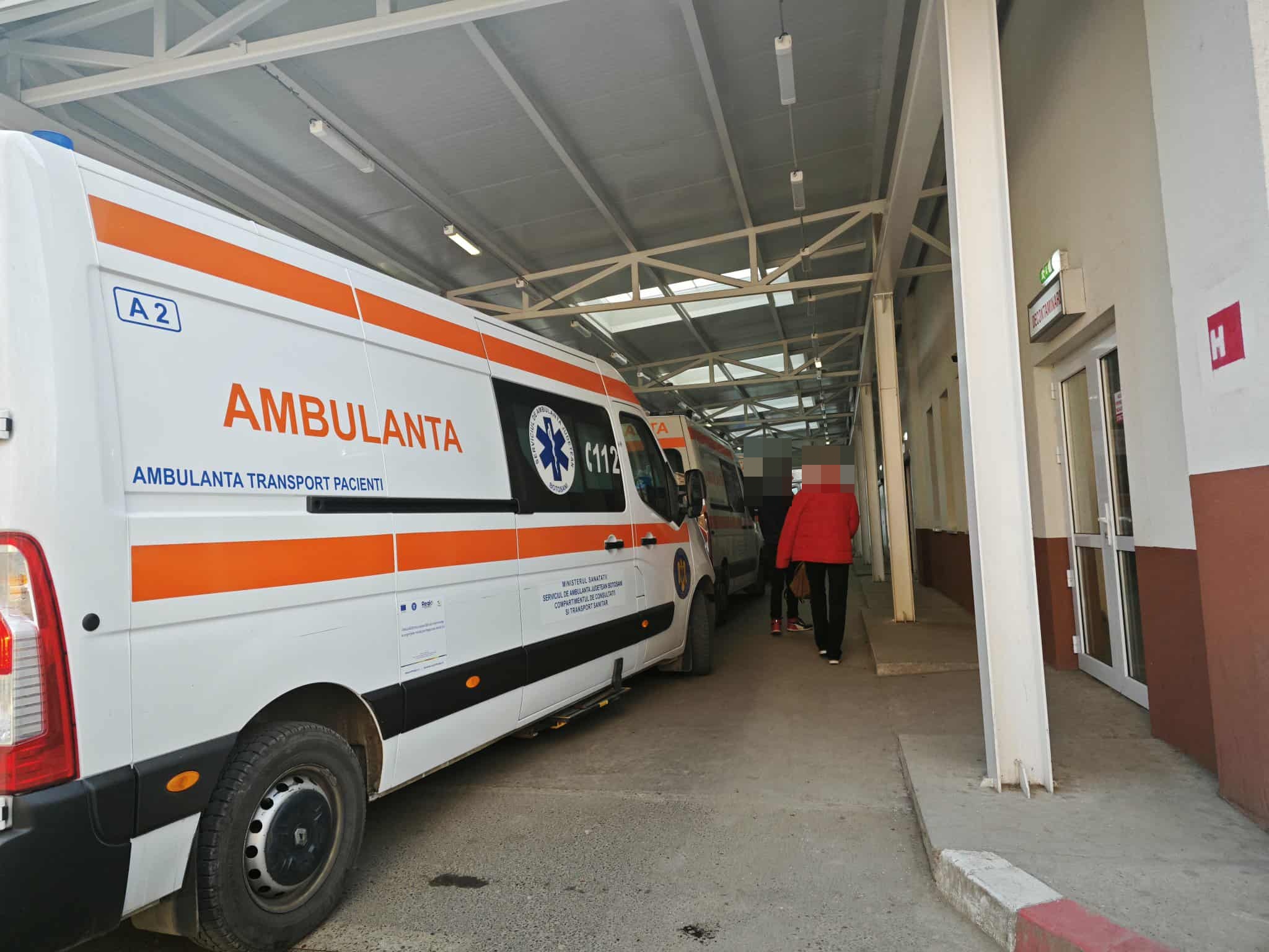 Creștere a cazurilor de viroze la Botoșani, botoșăneni rămași internați în spital  