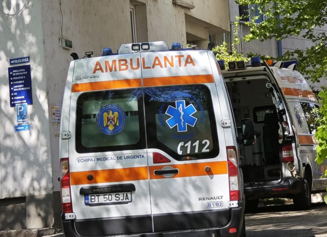 elev ajuns la spital cu o boala contagioasa