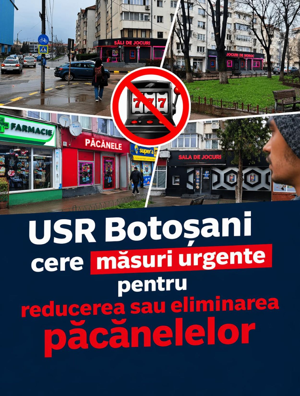 usr cere masuri urgente pentru eliminarea pacanelelor