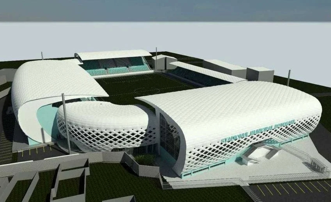 Visul lui Iftime despre noul stadion de la Botoșani: Cu locuri unde să mănânci, cu muzeu, cu bibliotecă...