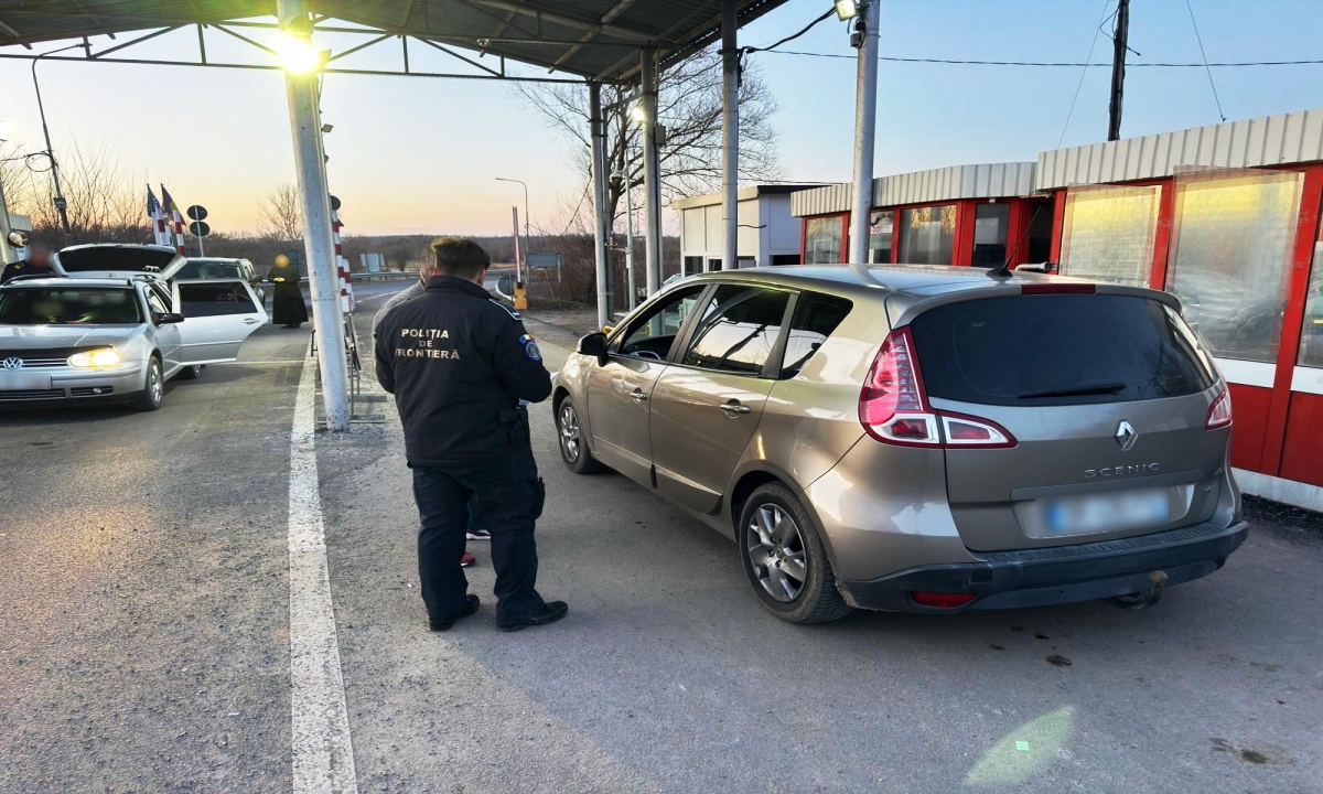 Dosar penal pentru un șofer după un control al polițiștilor de frontieră
