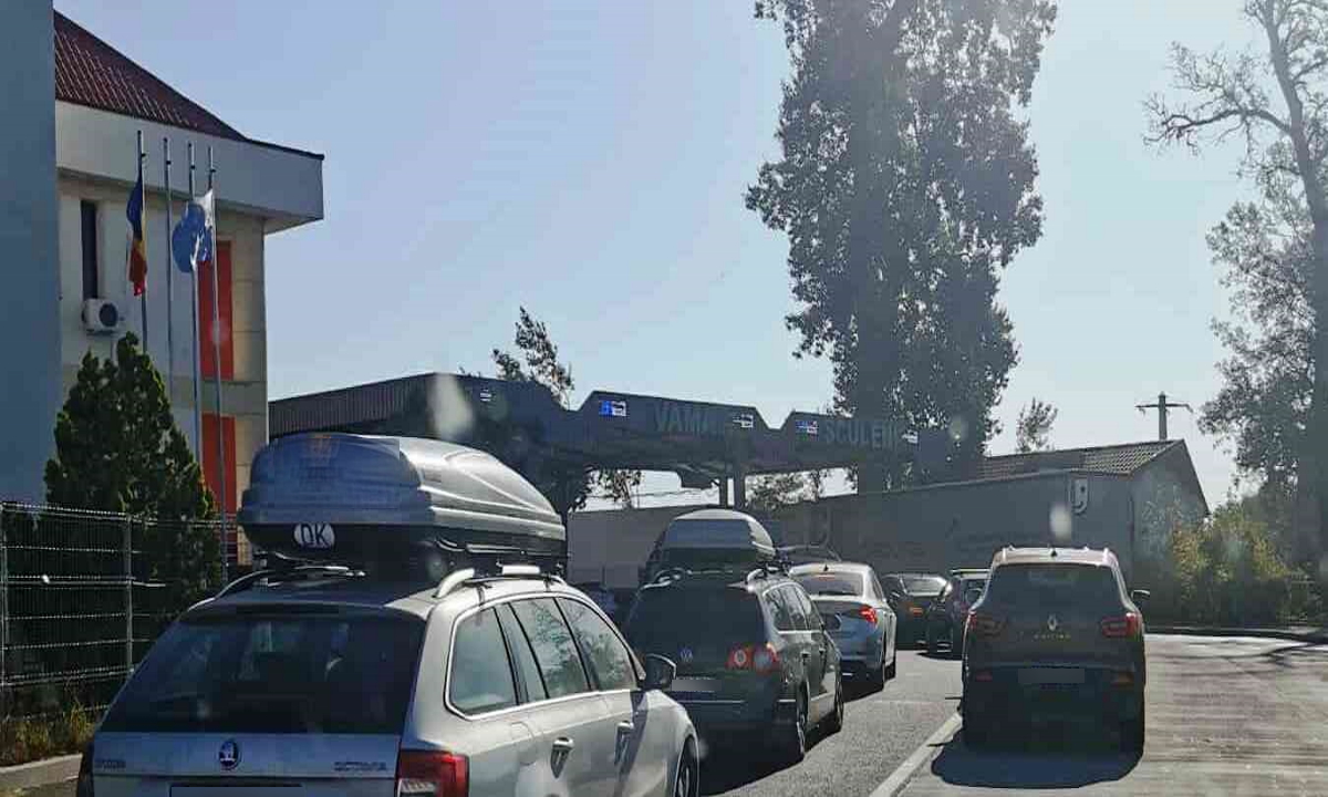 Botoșănean oprit la Vama Sculeni, neregulă gravă la control 
