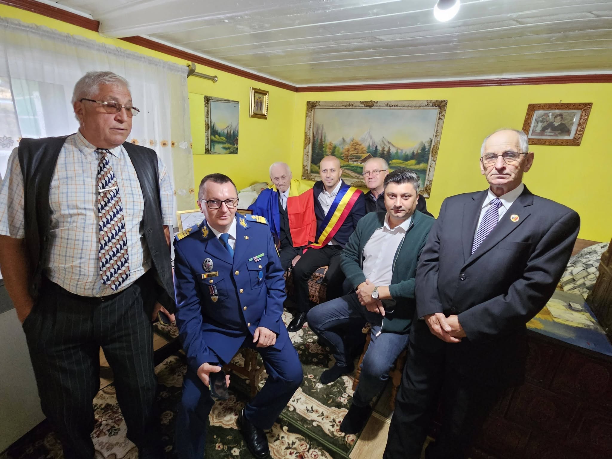Veteran de război de la Botoșani sărbătorit la 100 de ani