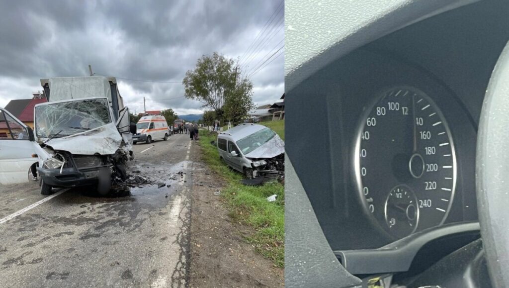 Șofer rănit din vina unui vitezoman din Botoșani: CUM s-a produs accidentul 