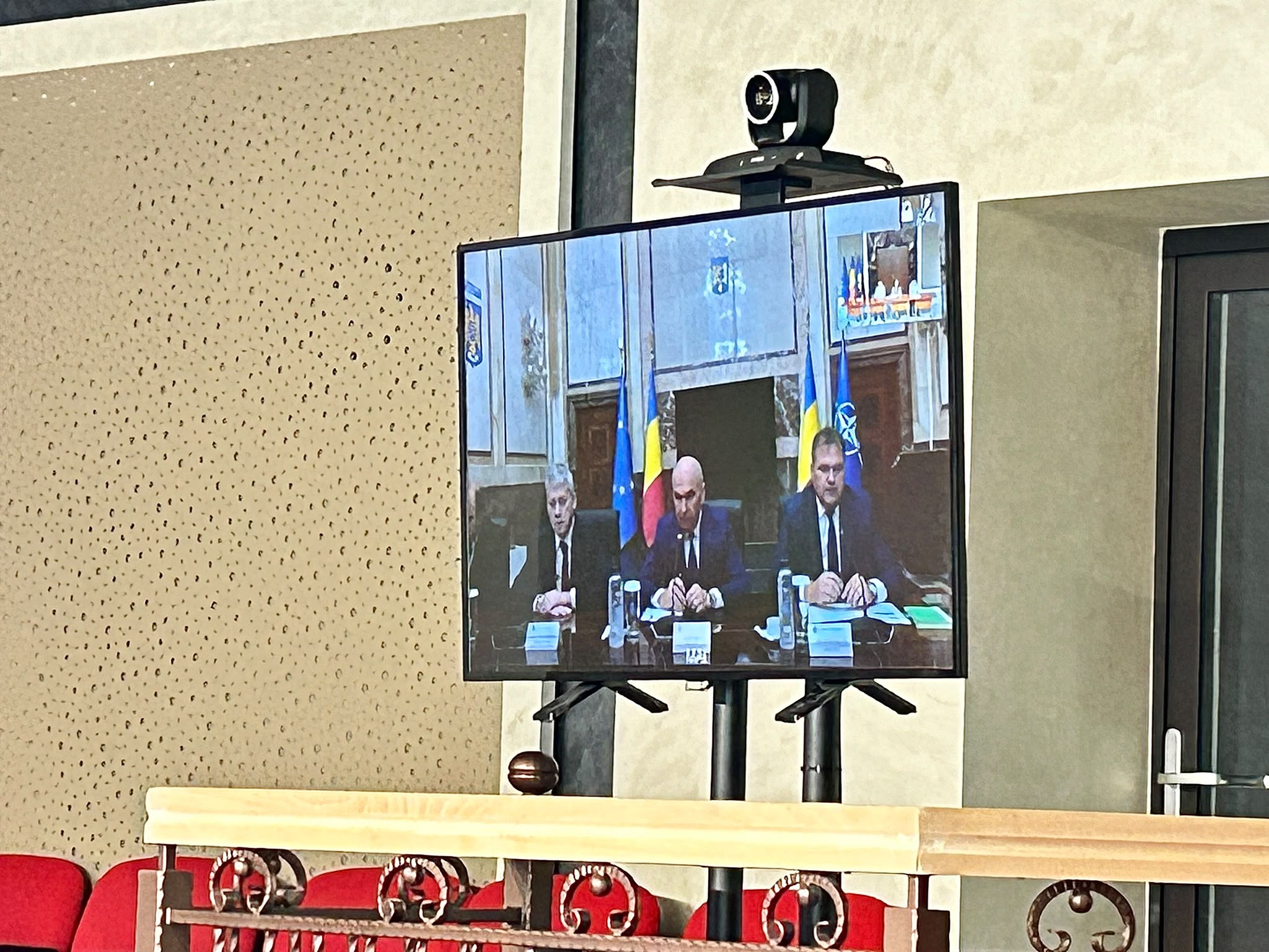videoconferinta cu bolojan