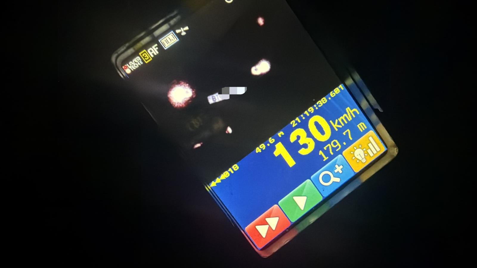 Goană prin localitate! Vitezoman amendat cu peste 4.000 de lei și lăsat luni la rând fără permis