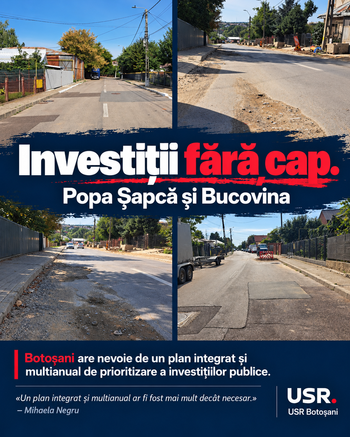 comunicat usr botosani