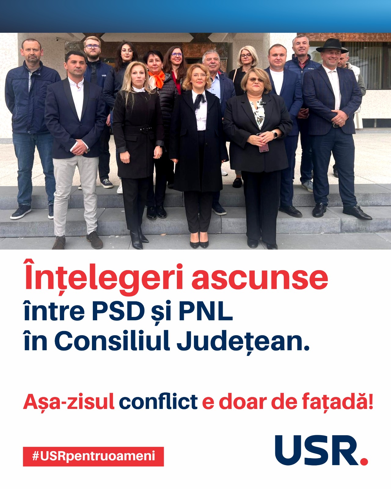 USR Botoșani: Pe Doina Federovici o știam, acum am văzut și cine este Valeriu Iftime