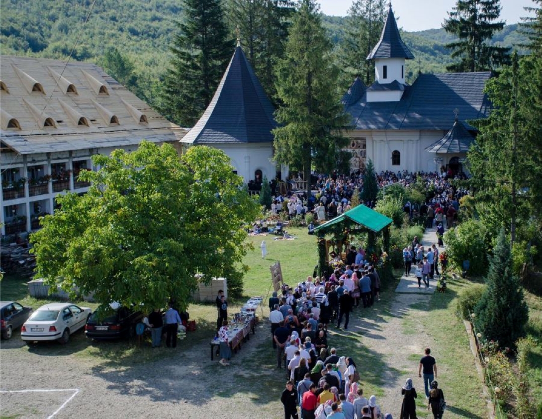 Sfântul Cuvios Onufrie cinstit la Mănăstirea Sihăstria Voronei
