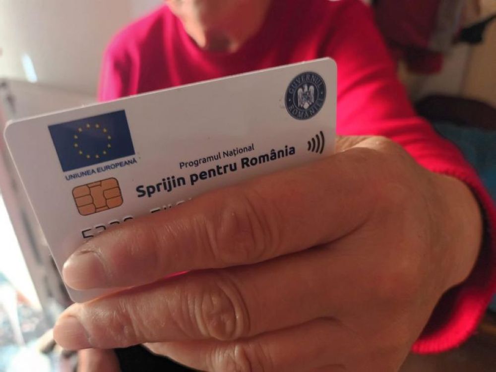 Când vor primi toți cardurile cu vouchere pentru alimente?