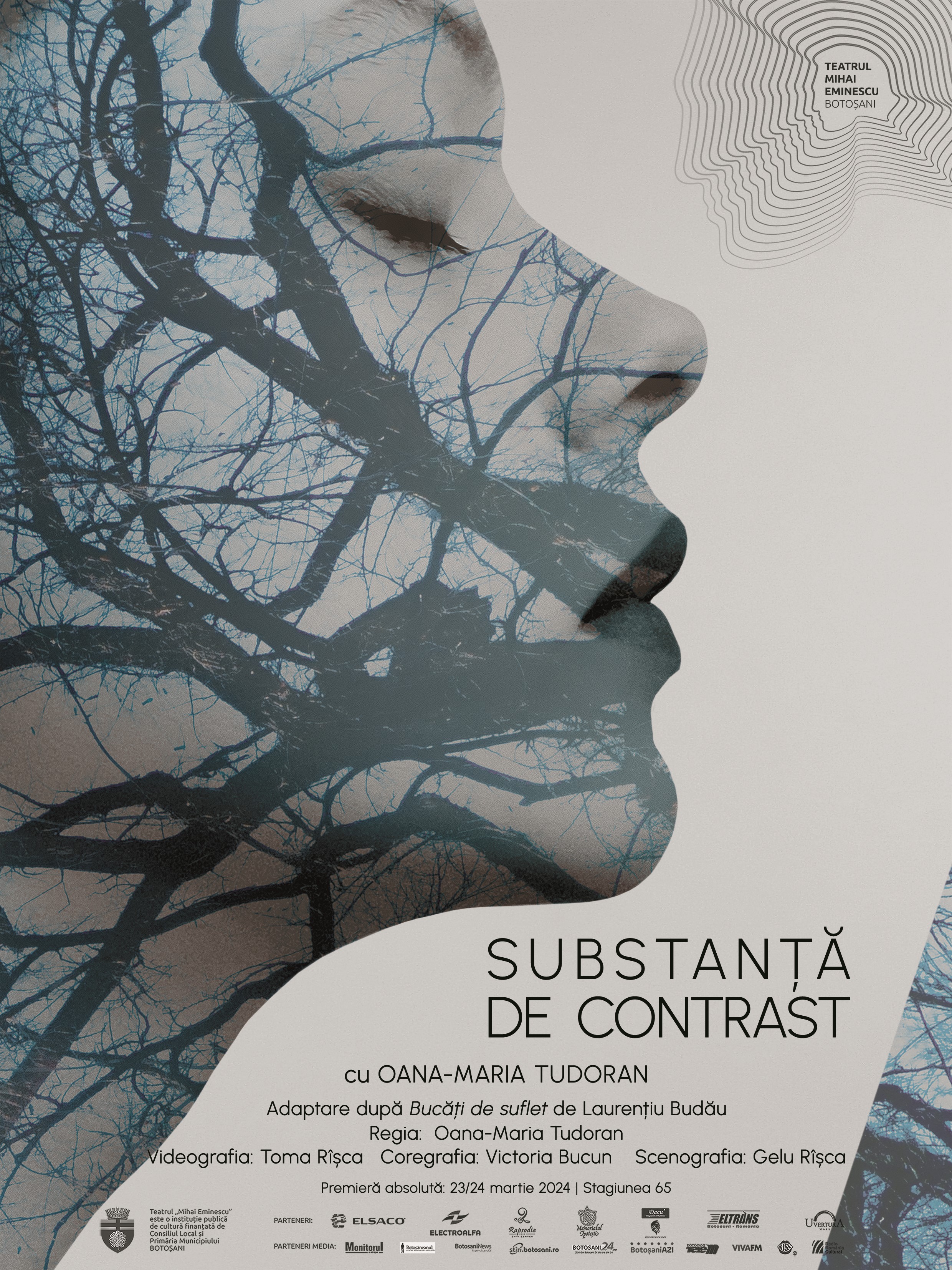 „Substanță de contrast”: O luptă cu sinele, pe scena Teatrului „Mihai Eminescu” Botoșani în acest weekend