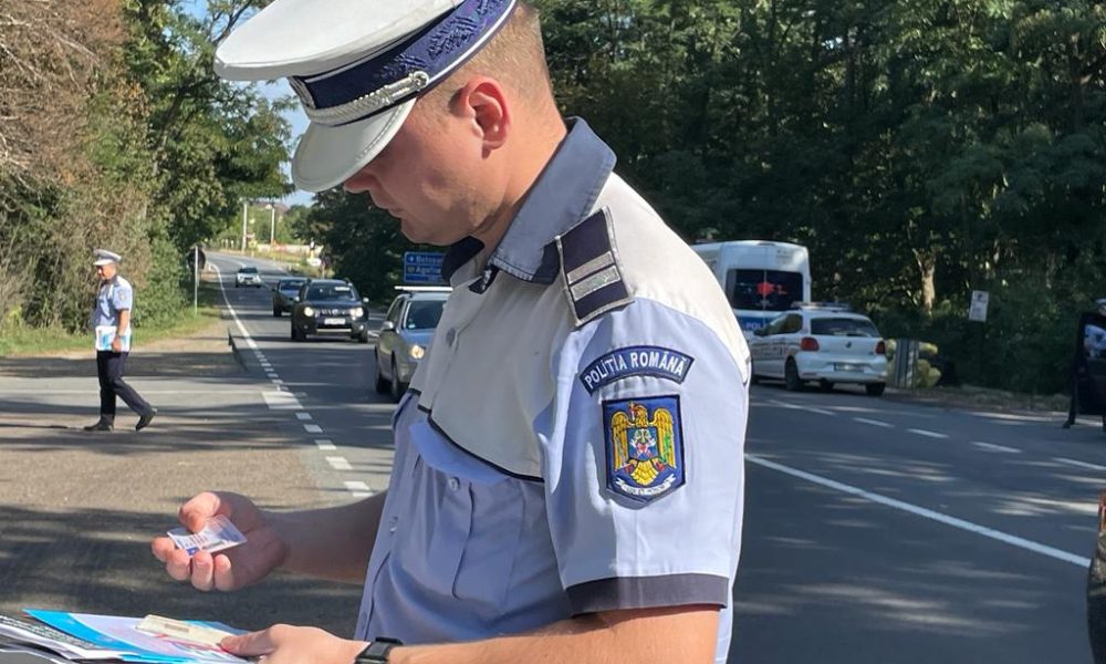 Blitz pe șoselele din județ: Șoferii grăbiți, trași pe dreapta și sancționați dur