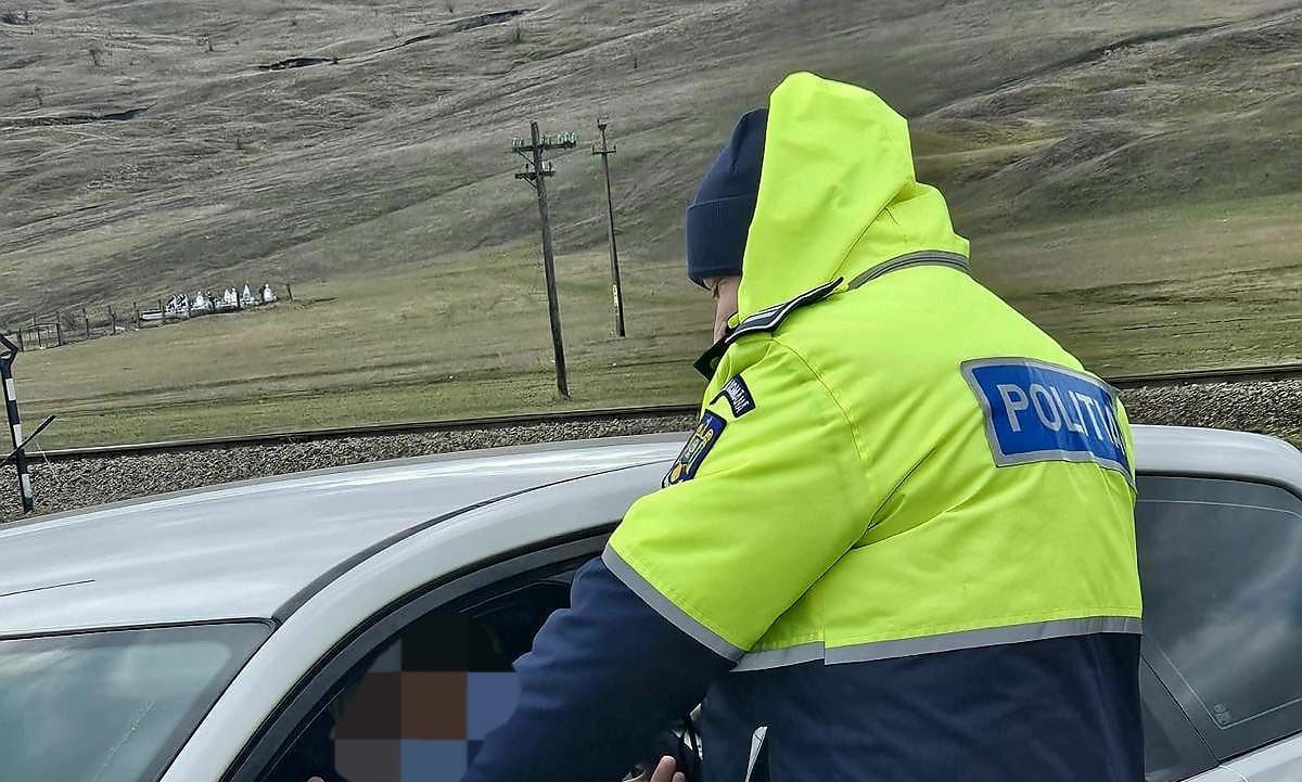 Ghinion pentru un șofer din județ: S-a ales cu dosar penal după un control în trafic