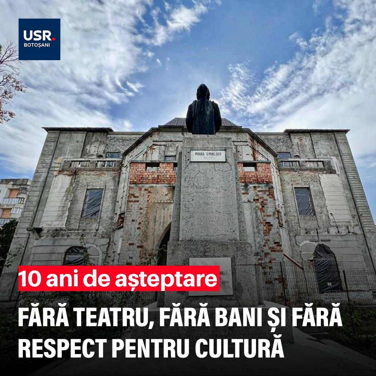 USR Botoșani: Din seria ”Să nu îndrăzniți să vă lăudați!” 