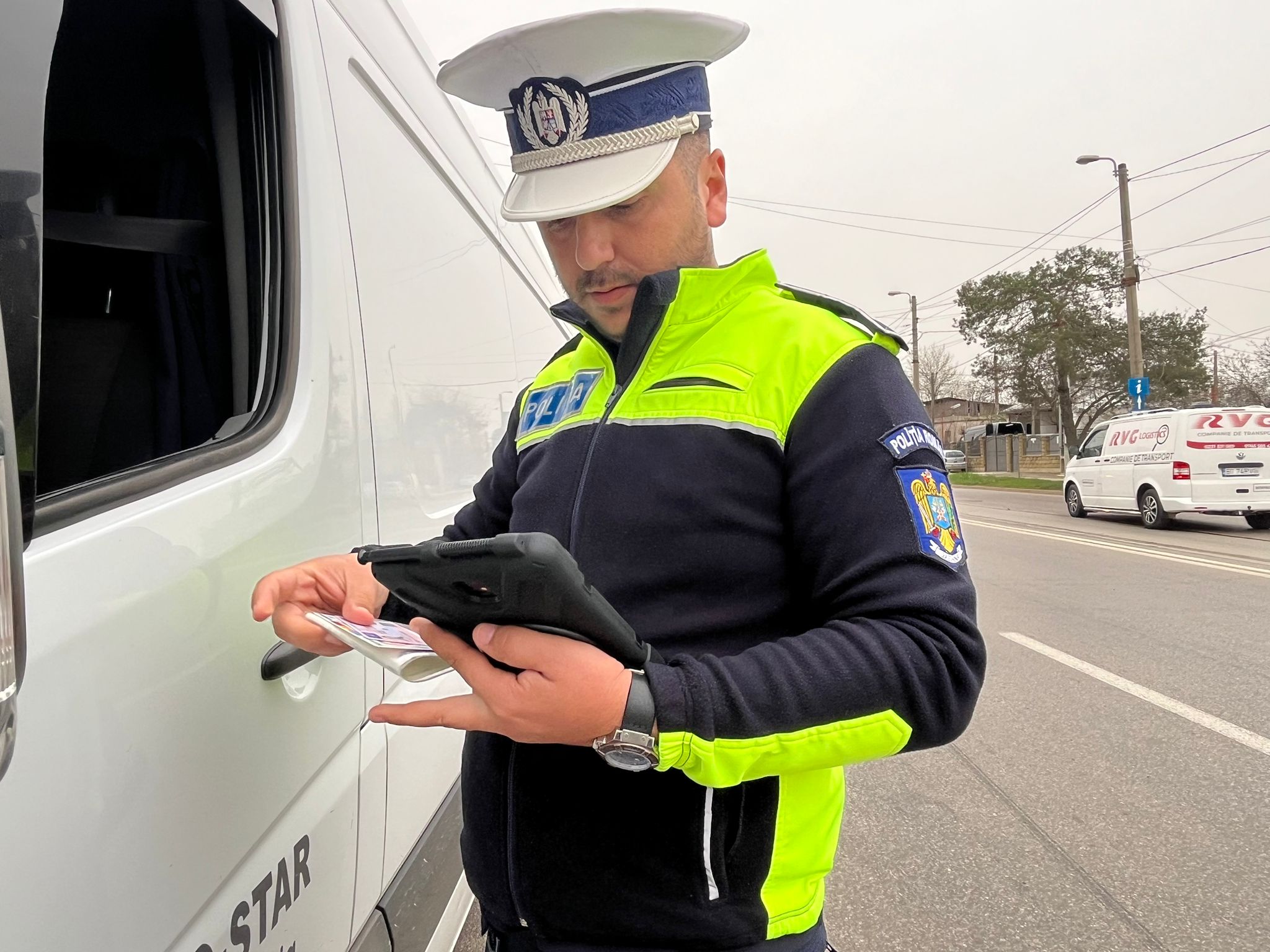Transportatori verificați la sânge: Zeci de sancțiuni aplicate de polițiști