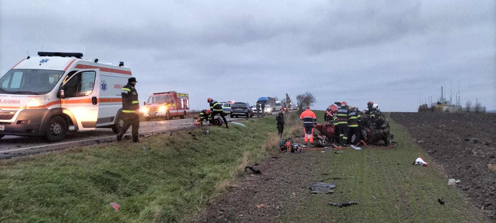 DUREROS: Un botoșănean și propriul băiețel, morți în accidentul horror de la Suceava