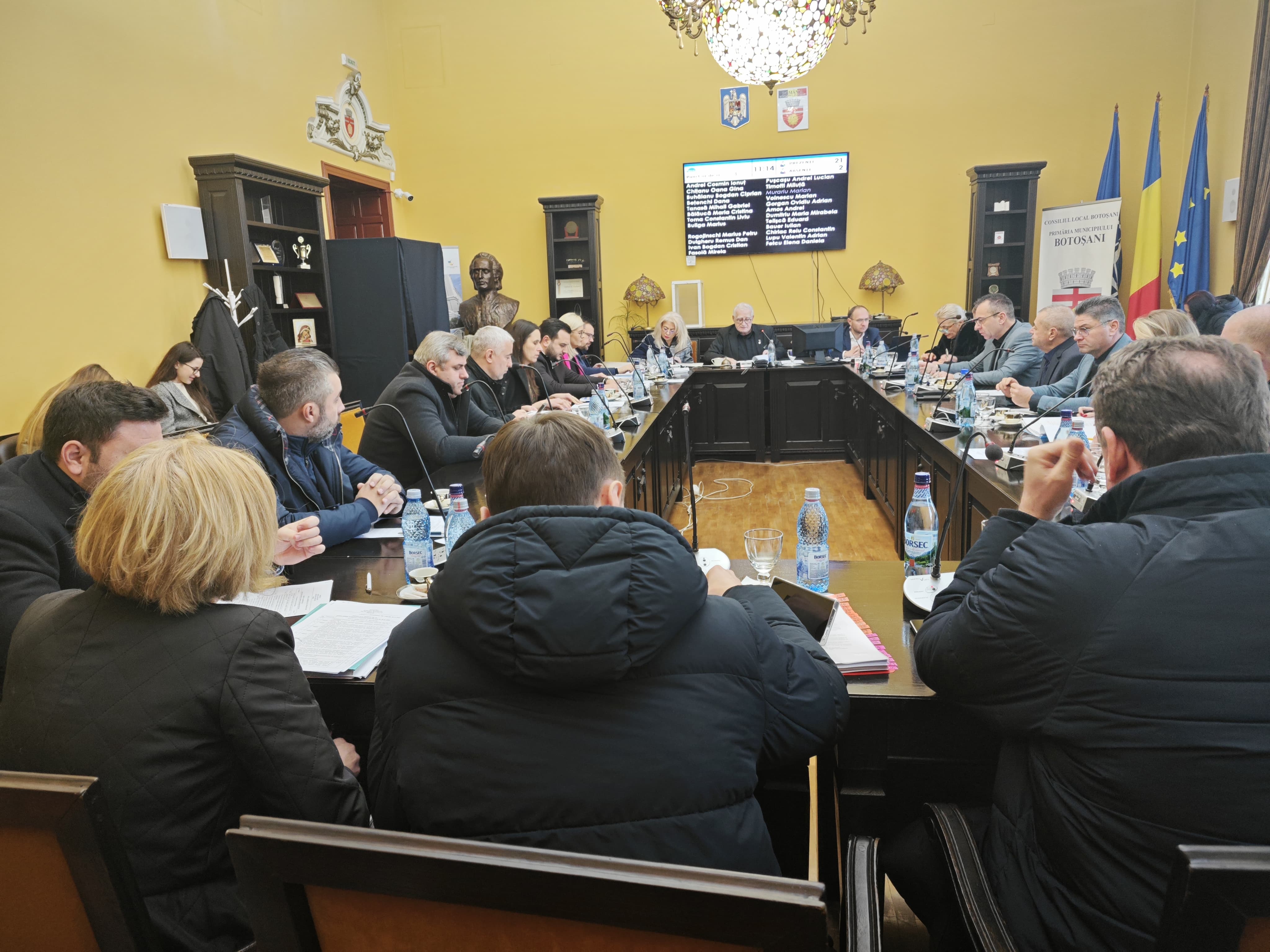 ACUM: Ședință la Municipiu, consilierii și-au suflecat mânecile, liberalii puțin dezumflați 