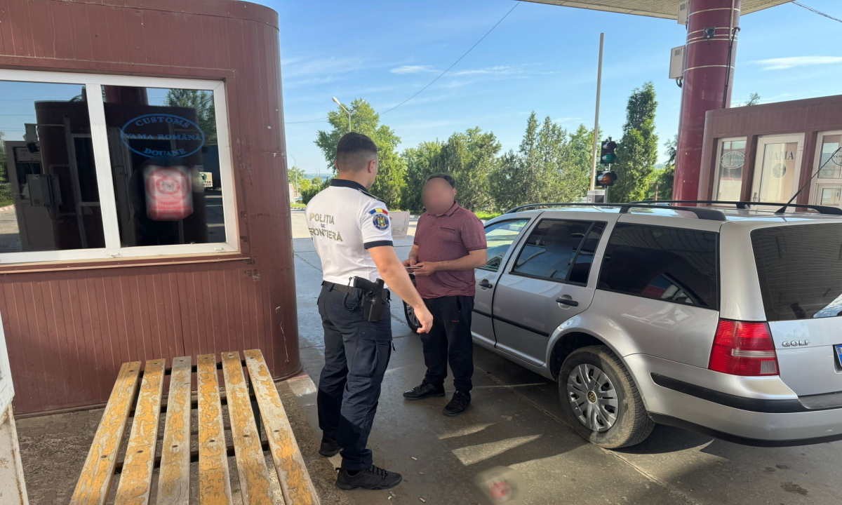 Bărbat amendat cu 10.000 de lei la frontieră pentru motorina ascunsă care costa 450 lei 