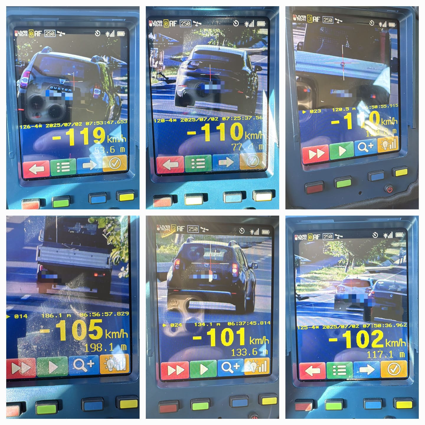 Raliuri pe drumuri: Șoferii au apăsat pedala, polițiștii le-au săltat permisul