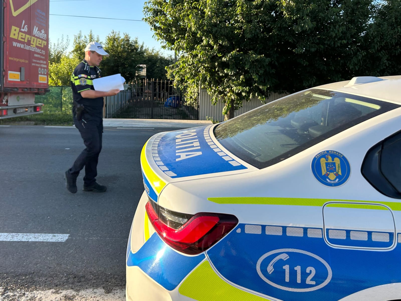 Poliția a ieșit în teren la Flămânzi: Verificări în trafic și amenzi date 