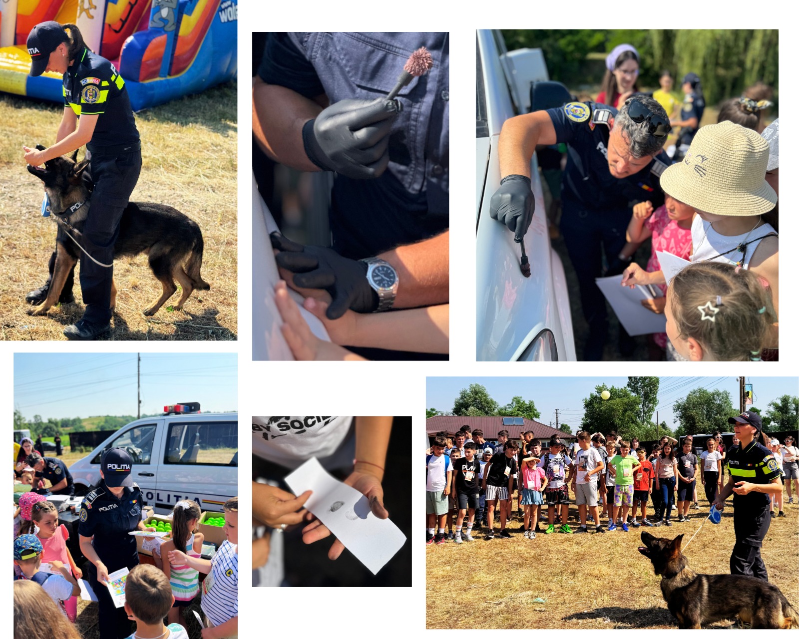 Polițiștii botoșăneni alături de cei mici, în tabăra de vară organizată de o parohie din județ