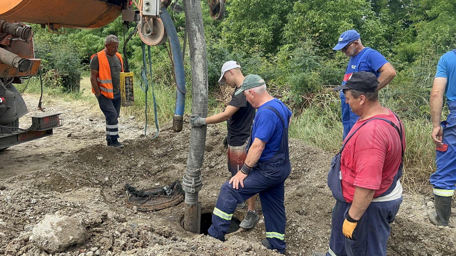 O localitate a rămas fără apă din cauza unei avarii
