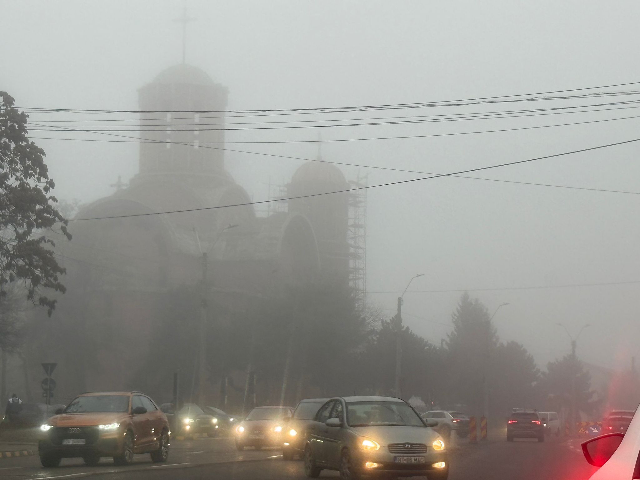 COD GALBEN de ceață prelungit în tot județul Botoșani