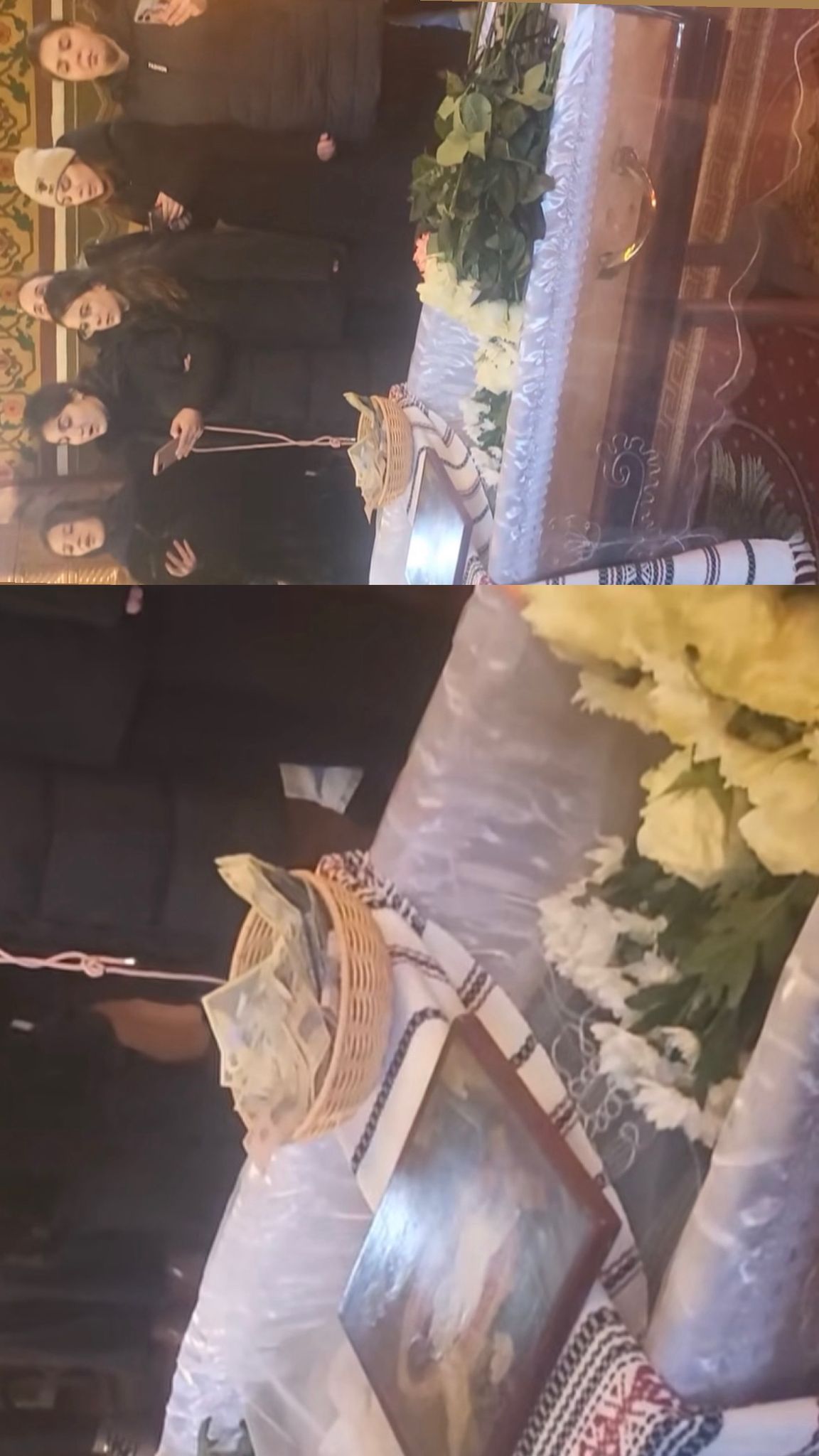 Gest emoționant la căpătâiul preotesei Maria Macuc: Un ultim colind… - VIDEO