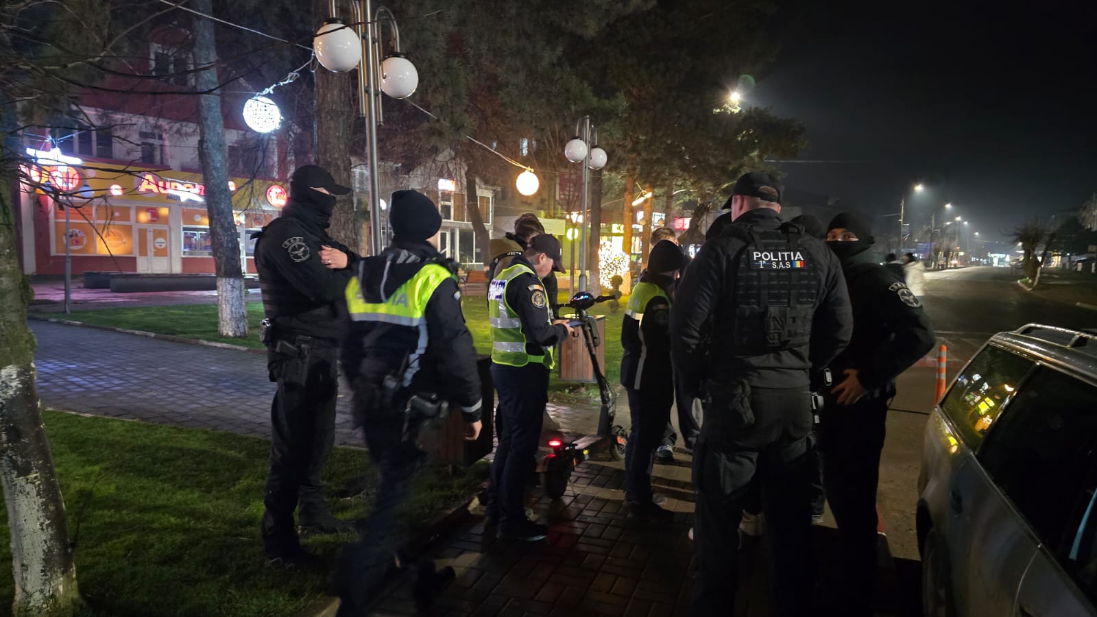 Acțiune a polițiștilor încheiată cu amenzi de mii de lei 